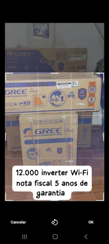 Ar condicionado split 12.000 inverter. Leia o anúncio 
