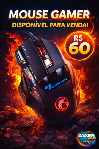 Mouse gamer rgb