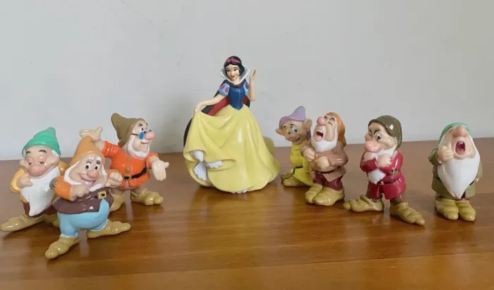 Branca de neve e os sete anões, mini play set Disney
