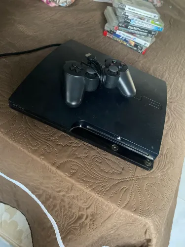 PS3 slim funcionando perfeitamente