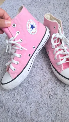 Converse Tênis  Converse infantil rosa<br>Tênis Infantil Converse Chuck Taylor All Star Rosa