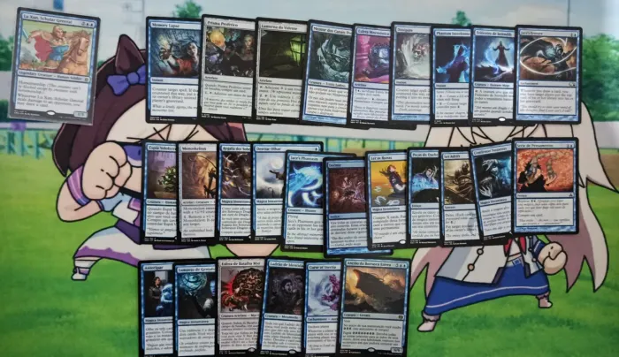 Deck Commander mono BLUE iniciante( ler descrição)