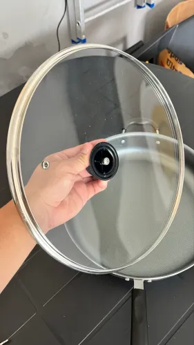 Fritadeira com tampa Tramontina- 30 cm 