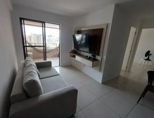 Alugo apartamento com 2 quartos, mobiliado, na Jatiúca, Maceió- AL