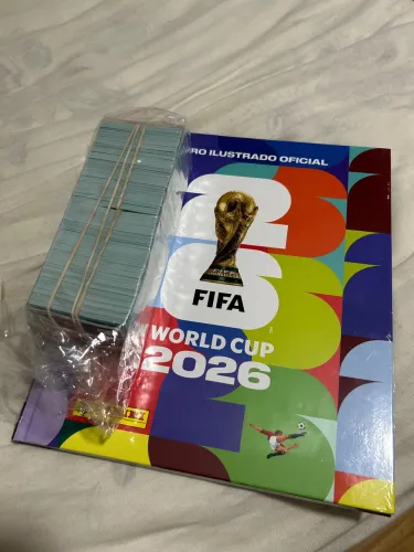 Album copa capa dura + todas figurinhas