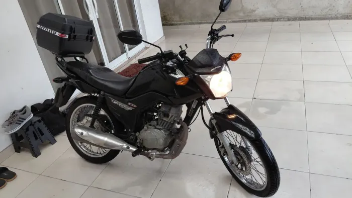 Vendo 125 2014 carburada e partida elétrica 