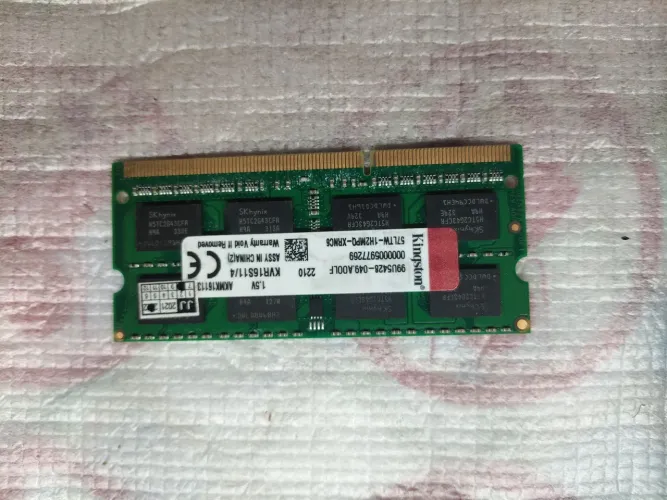 Memória DDR 3  Kingston... 4gb