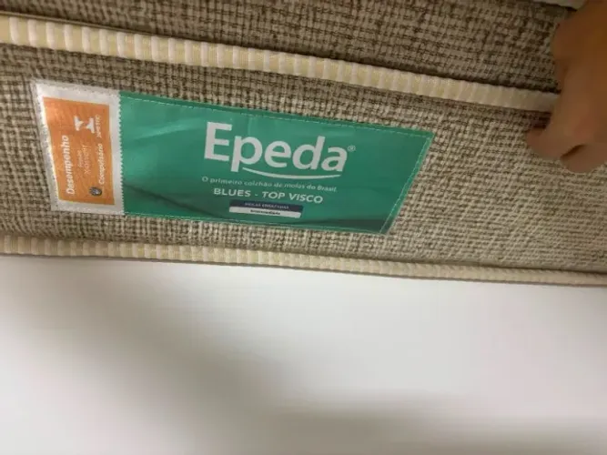 Cama Box Viúva/Solteirão com Colchão