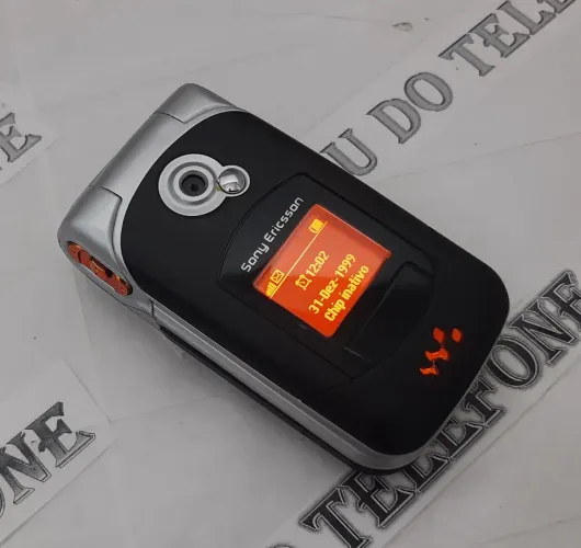 Sony Ericsson w300 Black celular antigo RELIQUIA 2005