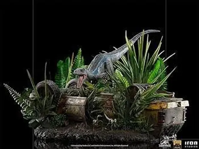 Blue Deluxe - Jurassic World Fallen of the Kingdom 1/10 Iron Studiosm 