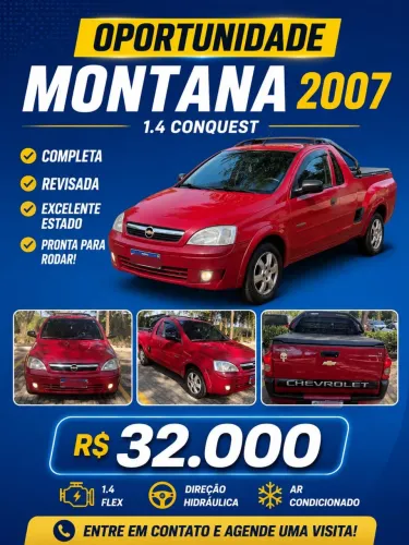 Chevrolet Montana 1.4 8V Conquest Econoflex 2P 2008