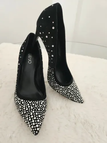 Scarpan em Swarovski original da marca Italiana Liu-jo