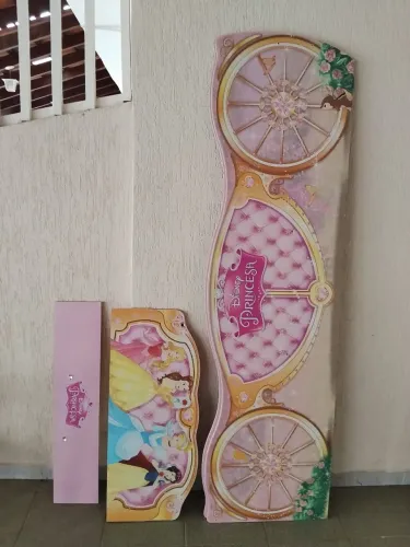 Cama infantil princesas Disney - pura magia