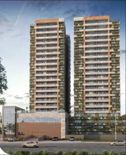 Apartamento 3/4, 1 suite , varanda e 2 vagas -- Patamares