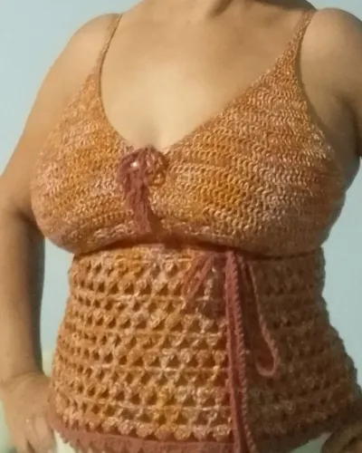 Vendo uma Bata em Croché