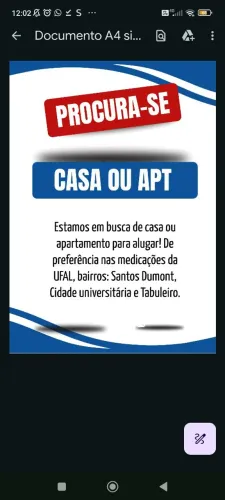 PROCURA-SE casa ou apartamento para alugar