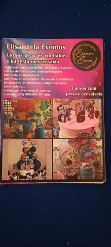 Kit festa na escola, residência e shopping