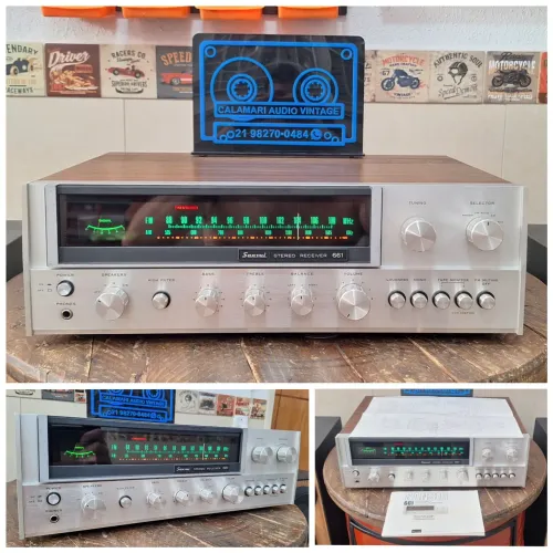 Receiver Sansui 661 IMPECÁVEL 
