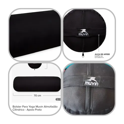 Bolster Muvin para Yoga