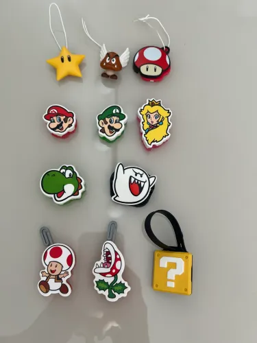 Bonecos Kinder Joy Super Mario