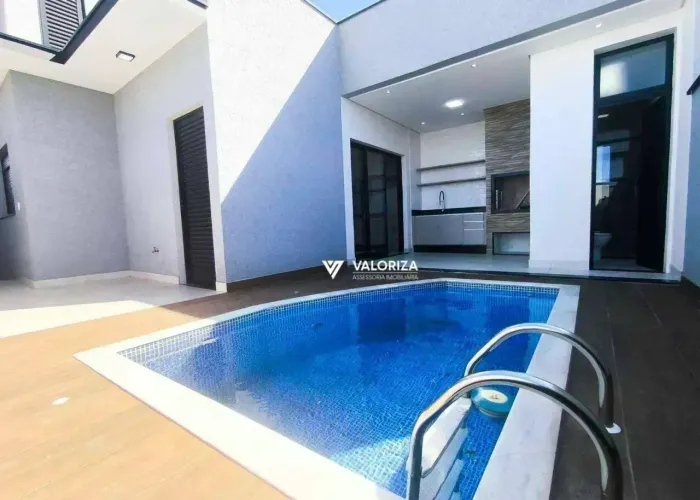 Casa com 3 dormitórios à venda, 220 m² por R$ 1.400.000,00 - Condomínio Villagio Wanel - S