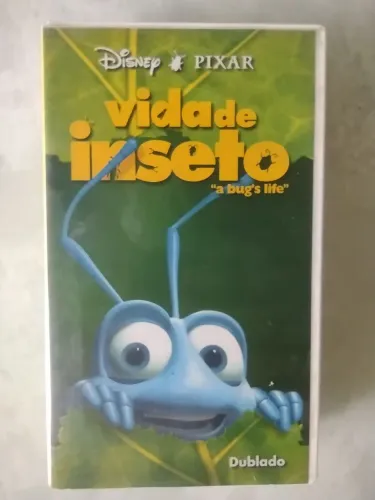 VHS, FITA ORIGINAL VIDA DE INSETO