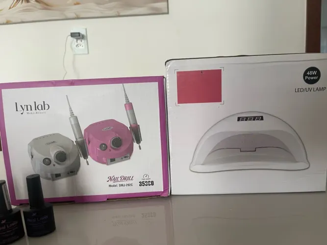 Kit completo pra unha de gel