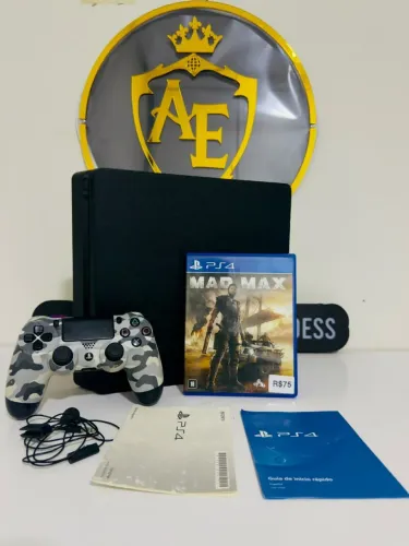 Ps4 Slim 1 terá com lacre de fábrica 