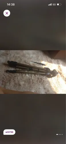 Tripé para câmeras vintages/ antigas
