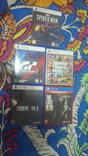 Jogos de ps5 usado uma vez