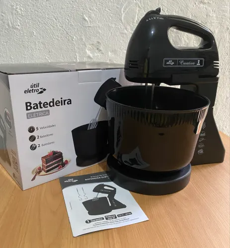 Batedeira elétrica da marca Útil Eletro 200W (NOVA NA CAIXA)