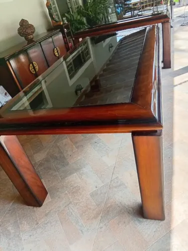 Linda mesa madeira maciça