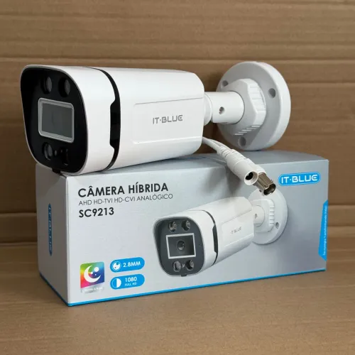 Câmeras Segurança 1080p Full Hd 2mp 2.8mm Colorida Noite