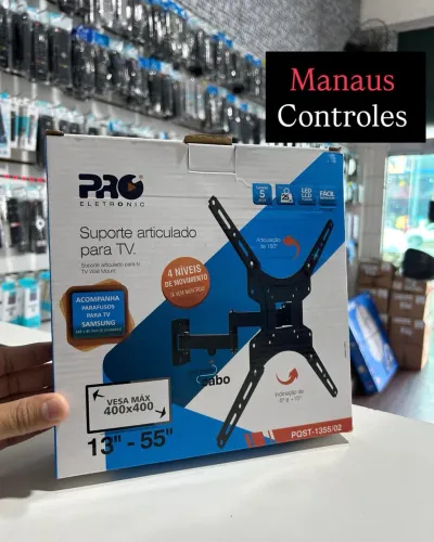 Suporte de Articulado para Tv de 13 - 55 aguenta até 25Kg