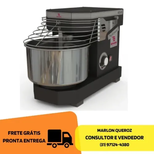 Amassadeira Espiral 5 Quilos Braesi