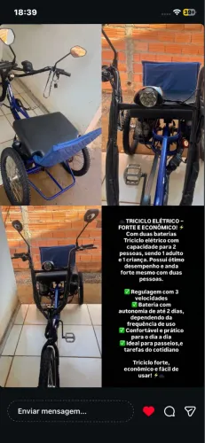 Triciclo elétrico