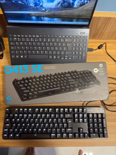Teclado mecânico gamer Logitech G413 SE