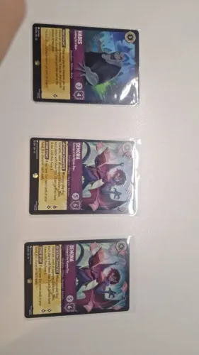 Cartas lorcana 2x demona 1 hades