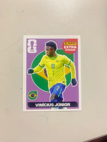 Figurinhas legend Vinicius Jr