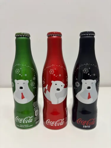 Garrafas Coca Cola Natal