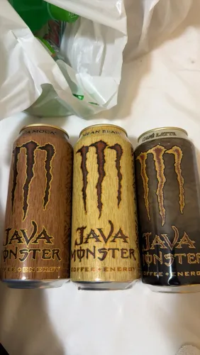 Energético monster café e outros