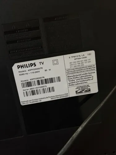 Tv 43 pl. com defeito