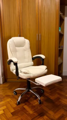 Cadeira ergonômica modelo presidente seminova excelente estado