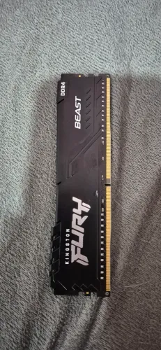 Memória RAM 16GB DDR4 3200MHz Kingston Fury Beast Gamer