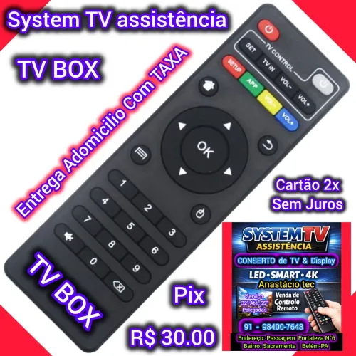 Controle TV BOX