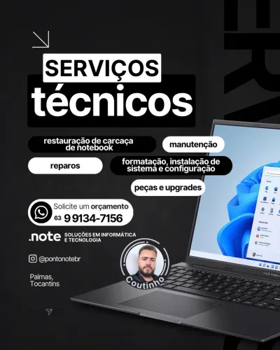 Serviços de Informática, Suporte Técnico, Manutenção de Computadores e Impressoras, TI