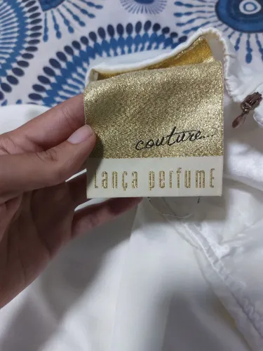 Vestido lança perfume original, tomara que caia, TAM PP