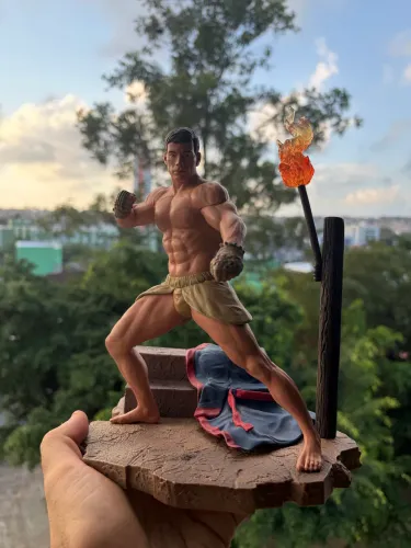 Van Damme Estátua