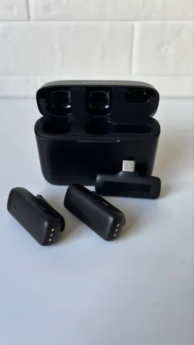 Microfone Sem Fio Ulanzi J12 Lapela