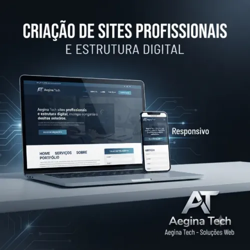 Criação de Sites Profissionais para Empresas e Negócios | Aegina Tech